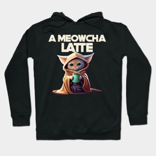 Kawaii Cat A Meowcha Latte Hoodie